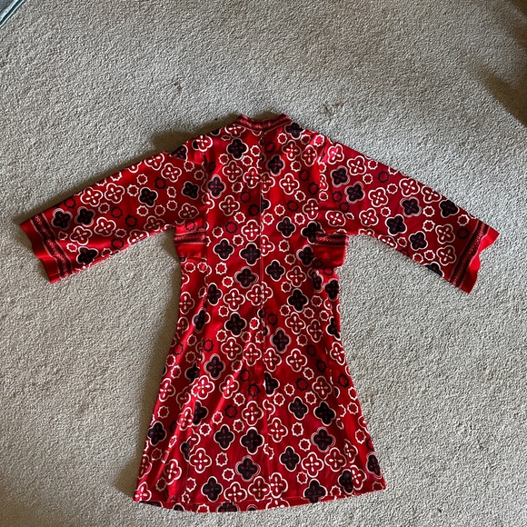 Vintage handmade polyester dress - Picture 4 of 6